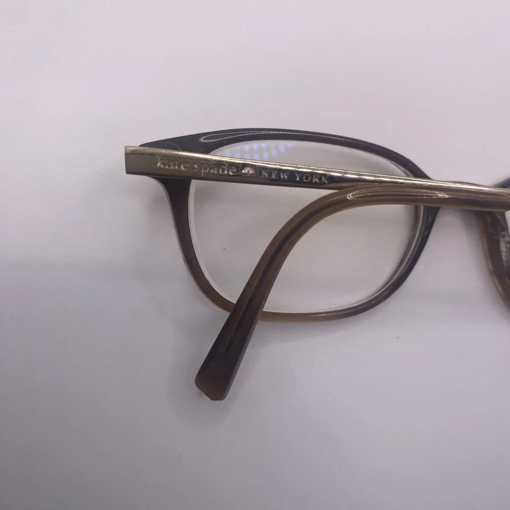 Kate Spade Eyeglasses Women FRAME ONLY Manuela 0ERV 48-17-140 Tortoise Gold 756